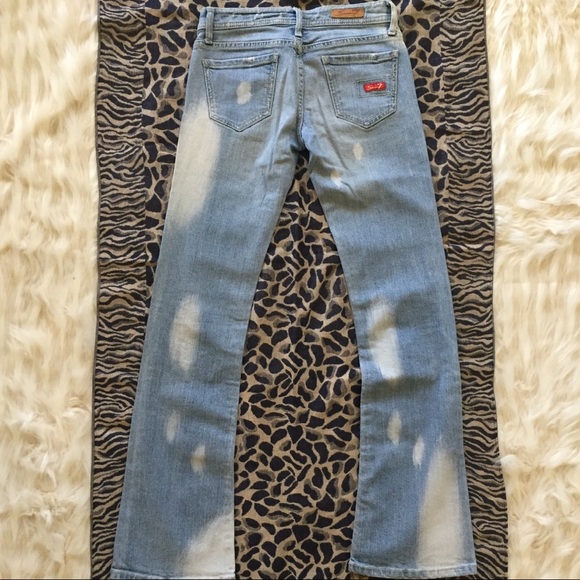 NWOT Bleached Splatter Seven7 - Picture 2 of 8